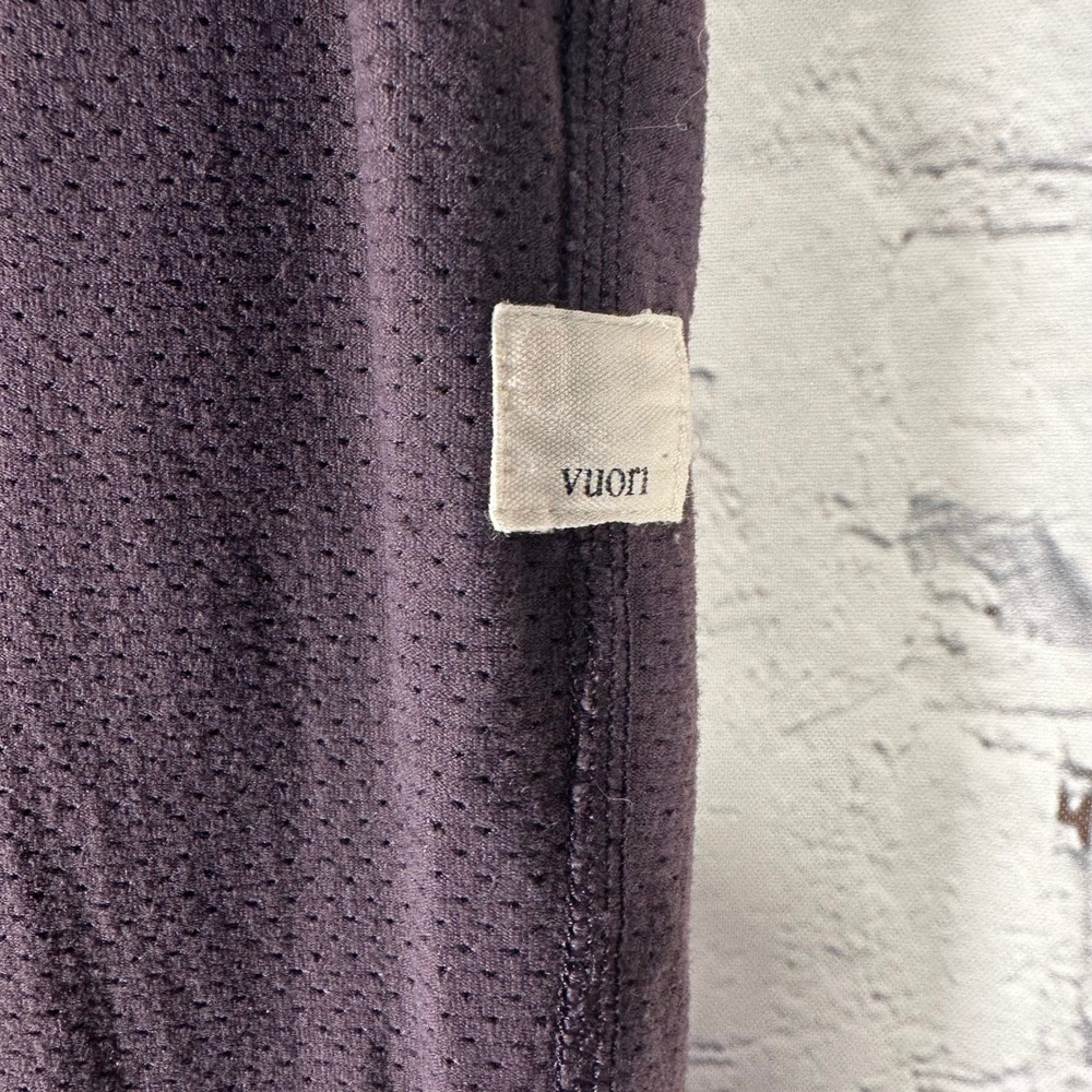 Vuori Womens Mesh Performance Joggers Large Plum Purple Drawstring Activewear - Picture 3 of 11